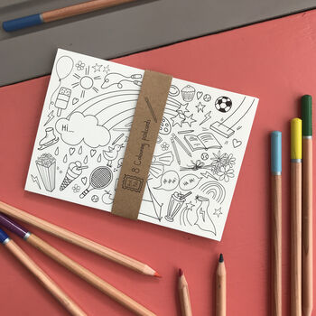 Kids Colour In Postcard Pack, 3 of 4