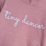 Tiny Dancer Slogan Child's Hooded Sweater, thumbnail 2 of 3
