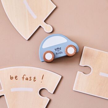 Children's Wooden Car Transport Puzzle, 4 of 5