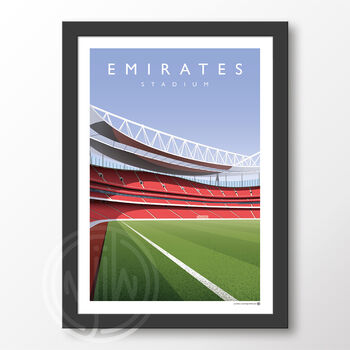 Arsenal Fc Emirates Stadium North Bank Poster, 6 of 6