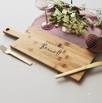 Personalised Heart Chopping Board, 4 of 10