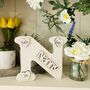 Personalised Nanny N Letter Ivory Mother's Day Gift, thumbnail 3 of 8