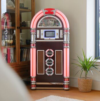 Retro Jukebox With Touch Screen Tablet, 5 of 11