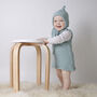 Baby Pinafore Dress Easy Knitting Kit, thumbnail 1 of 6