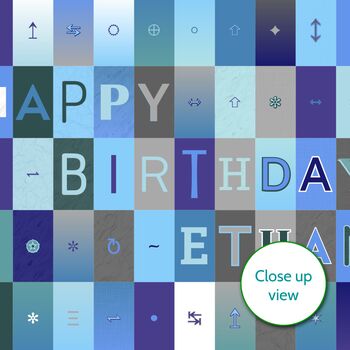 Personalised Birthday Card Age And Name, 12 of 12