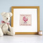 Personalised New Baby Girl Picture Gift, thumbnail 5 of 12