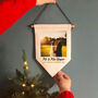 First Married Christmas Photo Decoration Banner, thumbnail 5 of 6