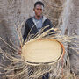 Large Colourful Woven Pet Basket, thumbnail 5 of 5