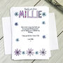 Personalised Childrens Flower Party Invitations, thumbnail 2 of 5