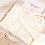 Unisex Grey Big Star Knitted Baby Blanket, thumbnail 7 of 12