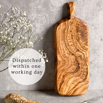 Natural Olive Wood Serving Board, 2 of 4