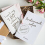 Personalised Will You Be My Bridesmaid Gift Set, thumbnail 3 of 9