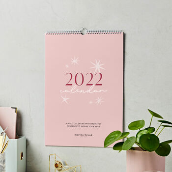 Inspirational 2022 A3 Wall Calendar, 2 of 6