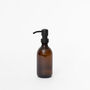 Refillable Amber Glass Soap Dispenser 300ml, thumbnail 2 of 5