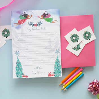 Christmas Fairy Writing Paper, 8 of 11