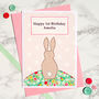 'Bunny' Personalised Girls Birthday Card, thumbnail 3 of 4