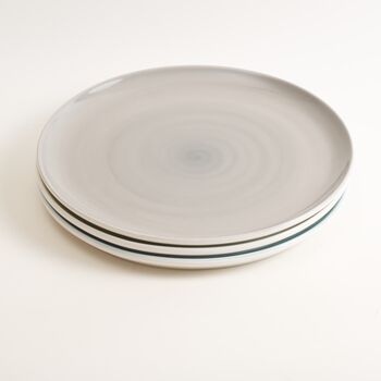 Tactile Coloured Porcelain Dinner Plate, 5 of 7
