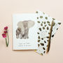 Moan Elephant Mother's Day Eco Friendly Card, thumbnail 1 of 1