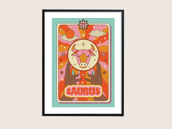 Zodiac Taurus Print, 4 of 5