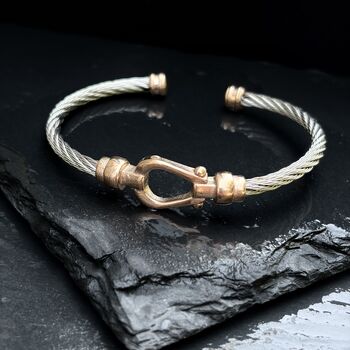 Personalised Horseshoe Bangle, 3 of 12