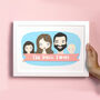 Personalised Family Print Portrait, thumbnail 3 of 7