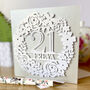 Personalised Floral Bunting Birthday Card, thumbnail 6 of 8