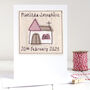 Personalised Girls Christening Card, thumbnail 1 of 12