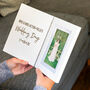 Personalised Wedding Day Gift White Folding Photo Frame, thumbnail 4 of 5