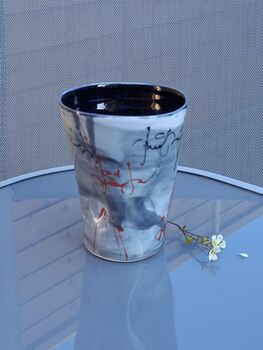 Handcrafted Ceramic Tumbler, 2 of 4