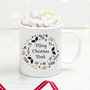 Personalised Nordic Botanical White Mug, thumbnail 1 of 5