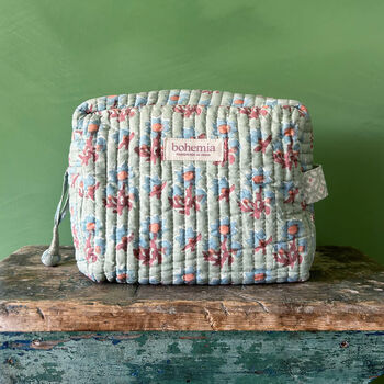 Posie Washbag, Duck Egg, 4 of 4