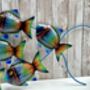 Tropical Fish Metal Wall Sculpture 70cm Coastal Décor, thumbnail 12 of 12