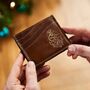 Dad Tattoo Leather Card Holder, thumbnail 6 of 8
