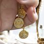 Crystal Zodiac Coin Necklace, thumbnail 4 of 8