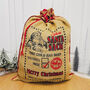 Naughty And Nice Christmas Sack Traditional Christmas, thumbnail 3 of 9