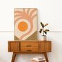 ‘Sundaze’, Abstract Sun And Palm Tree Art Print, thumbnail 3 of 7