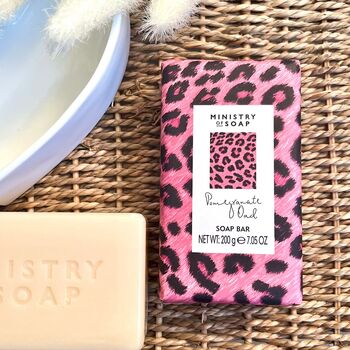 Wild Side Pomegranate And Oud Soap Bar, 2 of 2