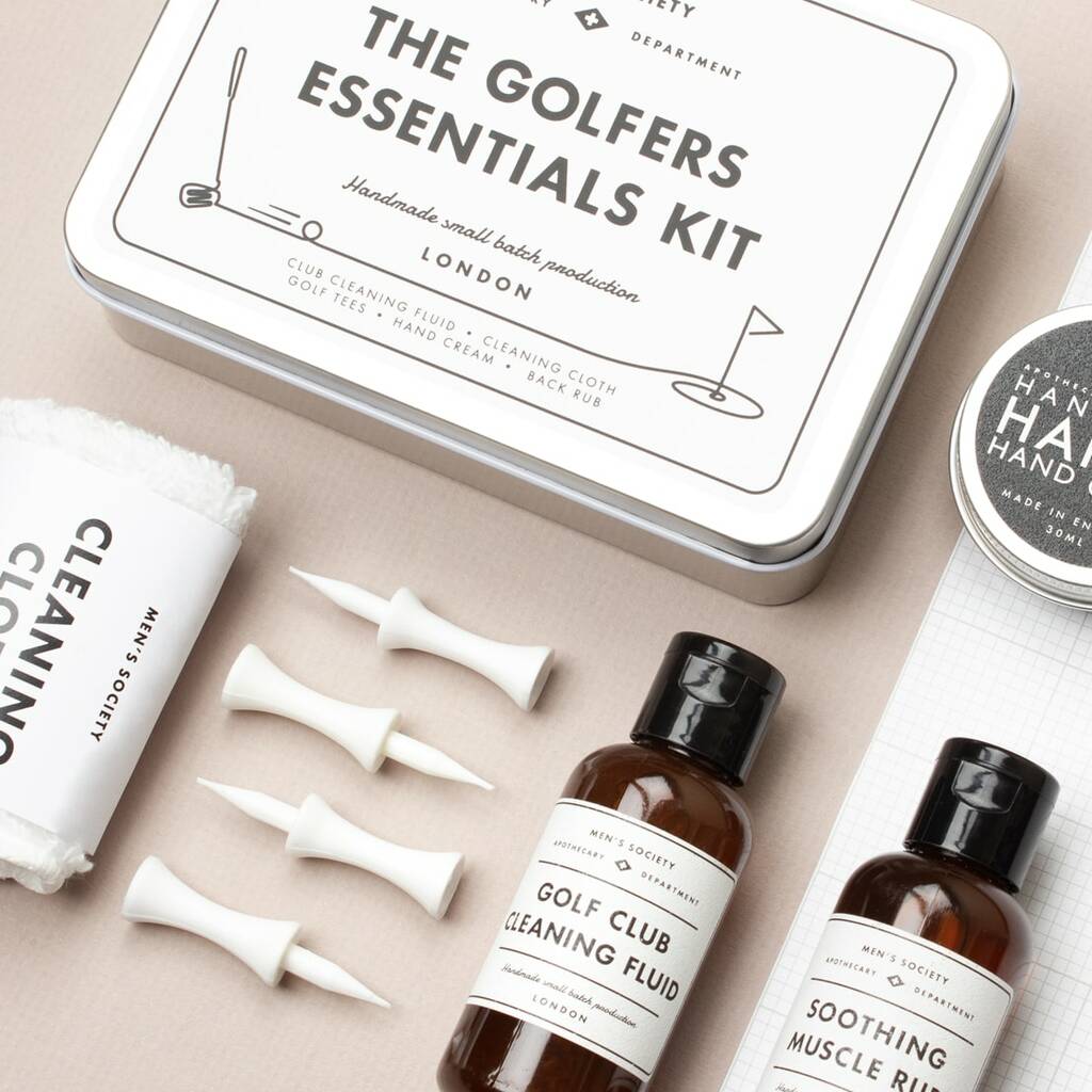 The Golfers Essentials Kit By all things Brighton beautiful