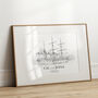 Personalised Fine Line Pencil Sketch Venue Portrait, thumbnail 2 of 10