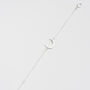 Silver Nightshade Moon Bracelet, thumbnail 5 of 9