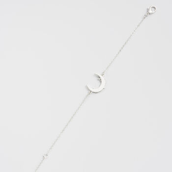 Silver Nightshade Moon Bracelet, 5 of 9