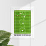 Personalised Offside Rule Wall Print, thumbnail 5 of 7