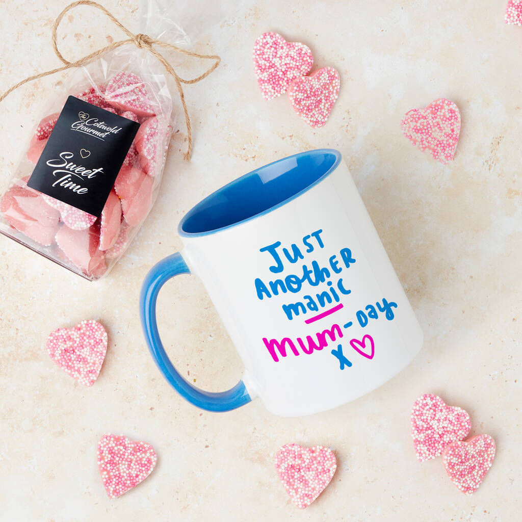 Just Another Manic Mum Day Mug And Sweet Set, 1 of 8