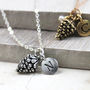 Pine Cone Necklace, thumbnail 1 of 4
