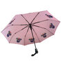 Pug Dog Print Umbrella, thumbnail 3 of 4