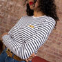 Embroidered Personalised Year Long Sleeved T Shirt, thumbnail 2 of 4