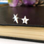 Personalised Mismatched Northern Star Initial Earrings, thumbnail 7 of 9