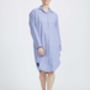 Women's Nightshirt In Staffordshire Blue Flannel, thumbnail 1 of 5