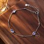 Moonstone Marquise Satellite Bracelet, thumbnail 1 of 12