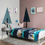 Enchanted Forest 100% Cotton Reversible Kid's Bedding, thumbnail 2 of 4